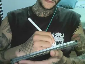 Cam4 Free Live Porn of tattoer