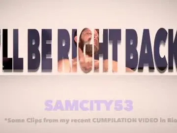 Chaturbate Live Sex Cam of samcity53